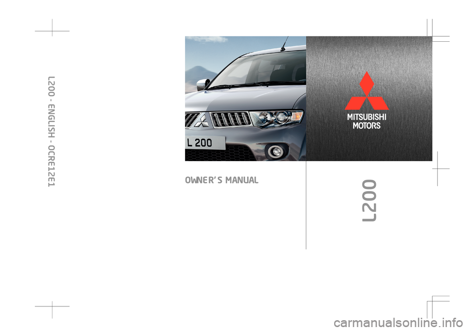 Mitsubishi owners manuals online